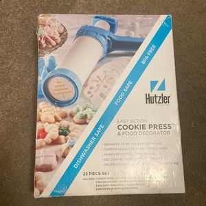 Cookie press and food decorator
